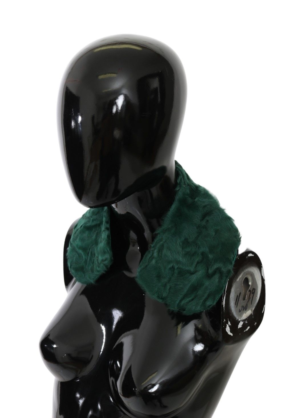 Dolce &amp; Gabbana Elegant Lambskin Fur Scarf in Lush Green