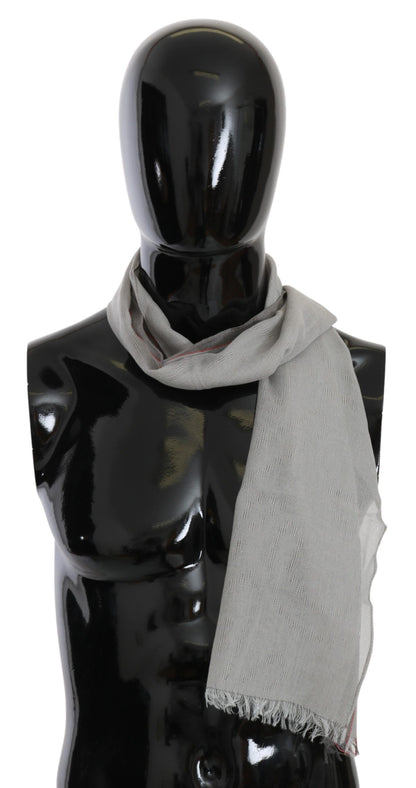 Costume National Elegant Gray Cotton Men&