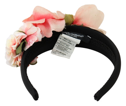 Dolce &amp; Gabbana Elegant Silk Designer Headband Tiara