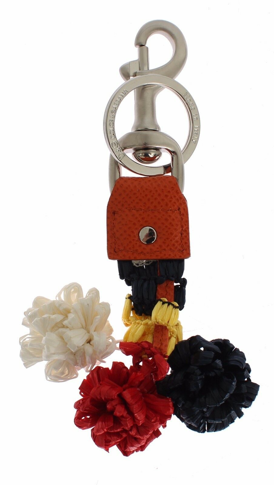 Dolce &amp; Gabbana Sicilian Raffia Charm Keyring