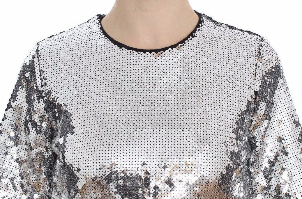 Dolce &amp; Gabbana Sequined Elegance Blouse