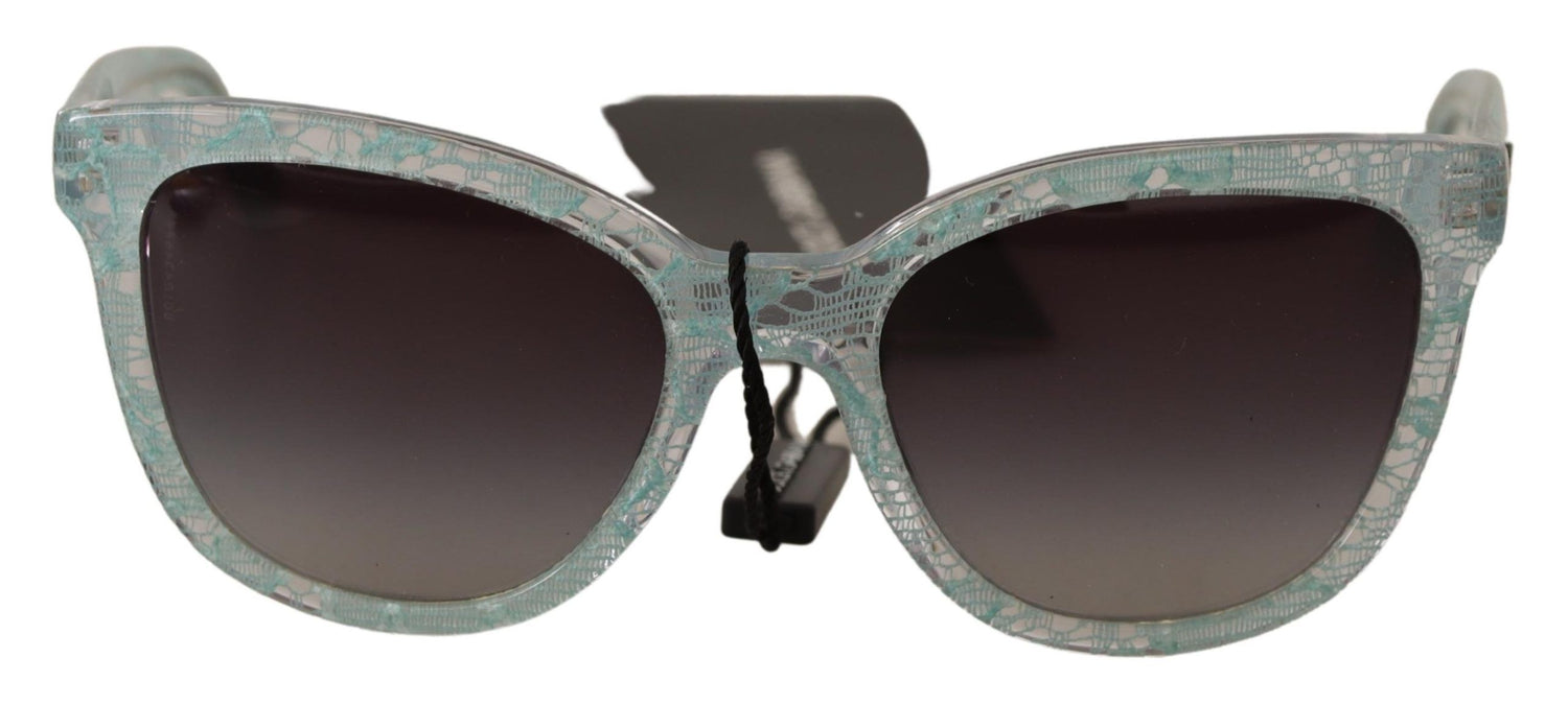 Dolce &amp; Gabbana Sicilian Lace Crystal Acetate Sunglasses