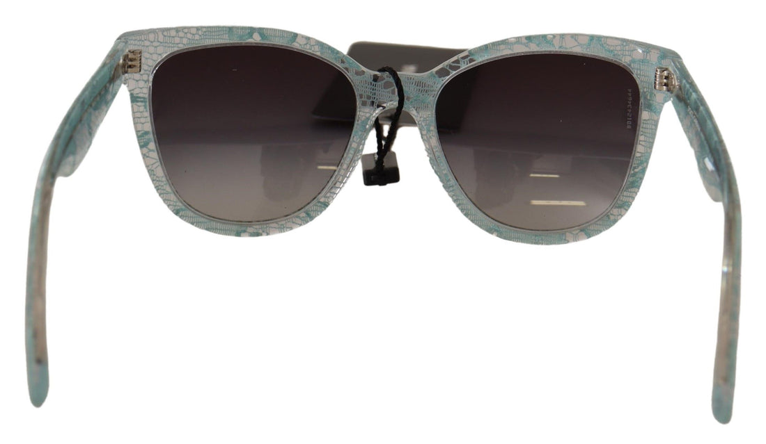 Dolce &amp; Gabbana Sicilian Lace Crystal Acetate Sunglasses