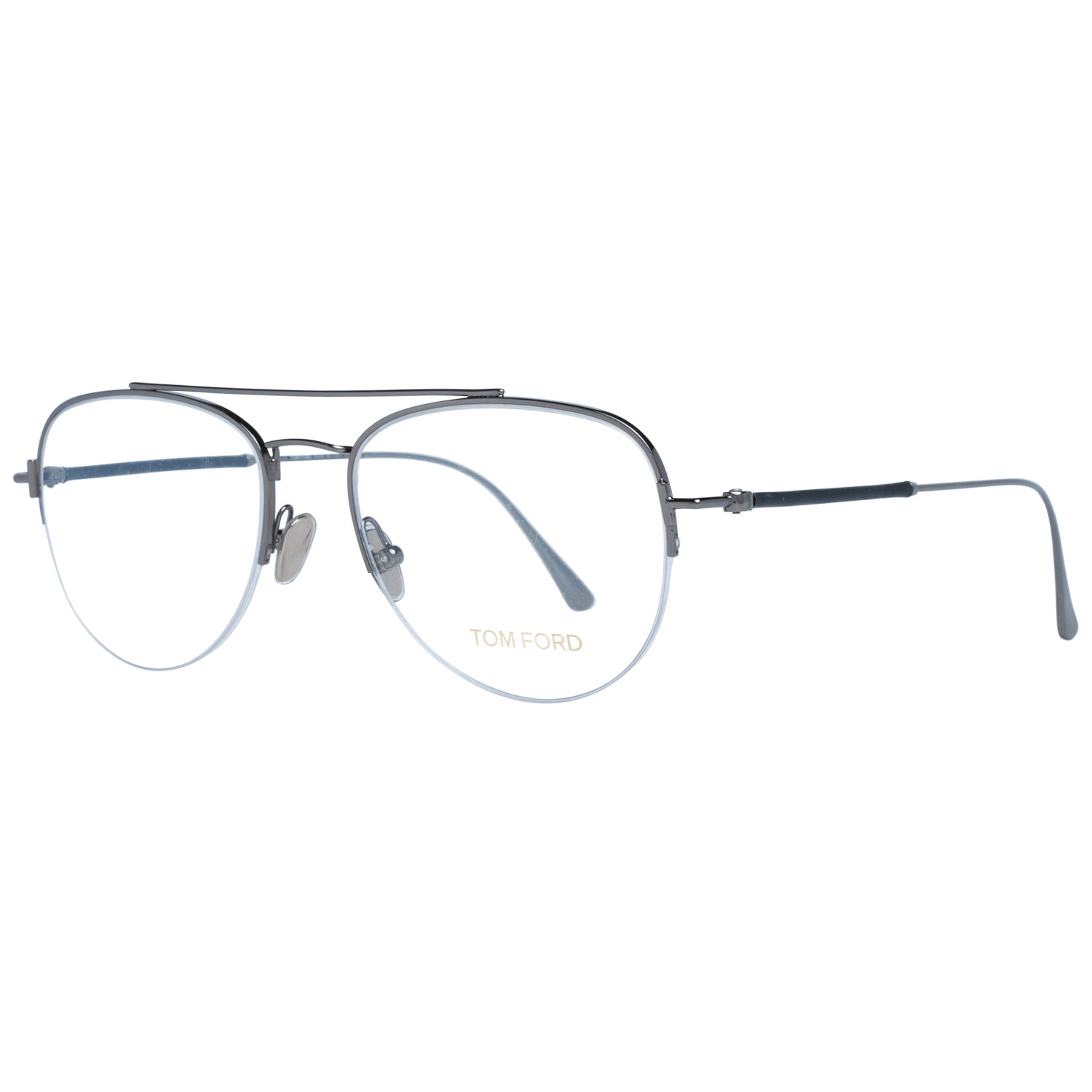 Tom Ford Silver Unisex Optical Frames