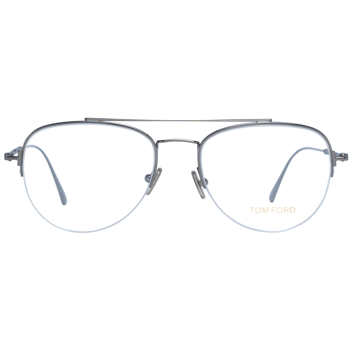 Tom Ford Silver Unisex Optical Frames