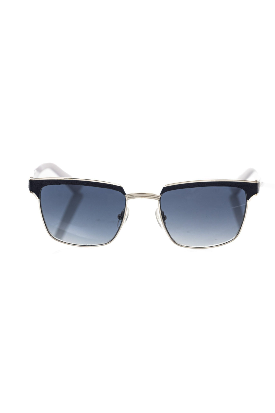 Frankie Morello Black Metallic Men Sunglass