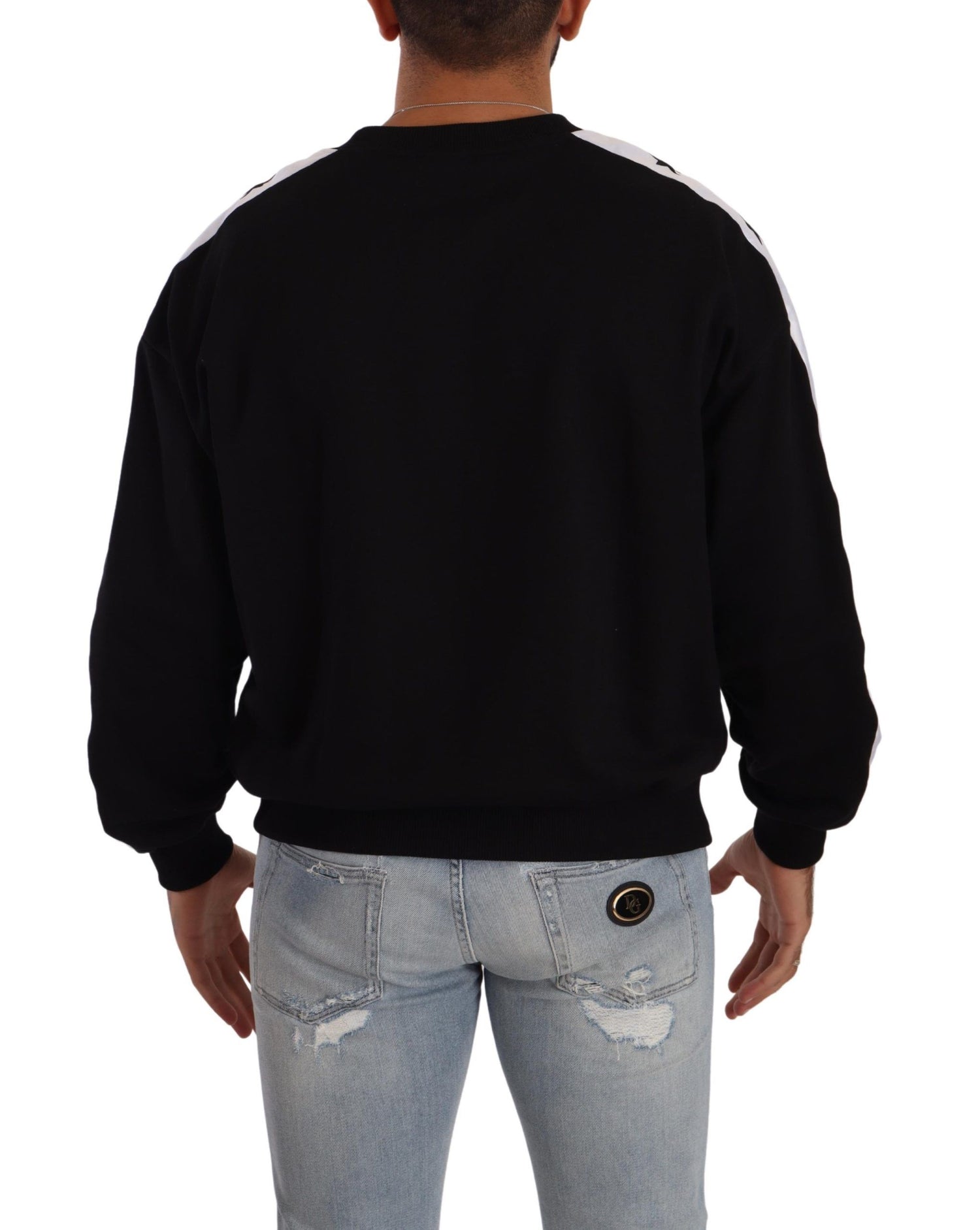 Dolce &amp; Gabbana Elegant Crown 1984 Crewneck Sweater