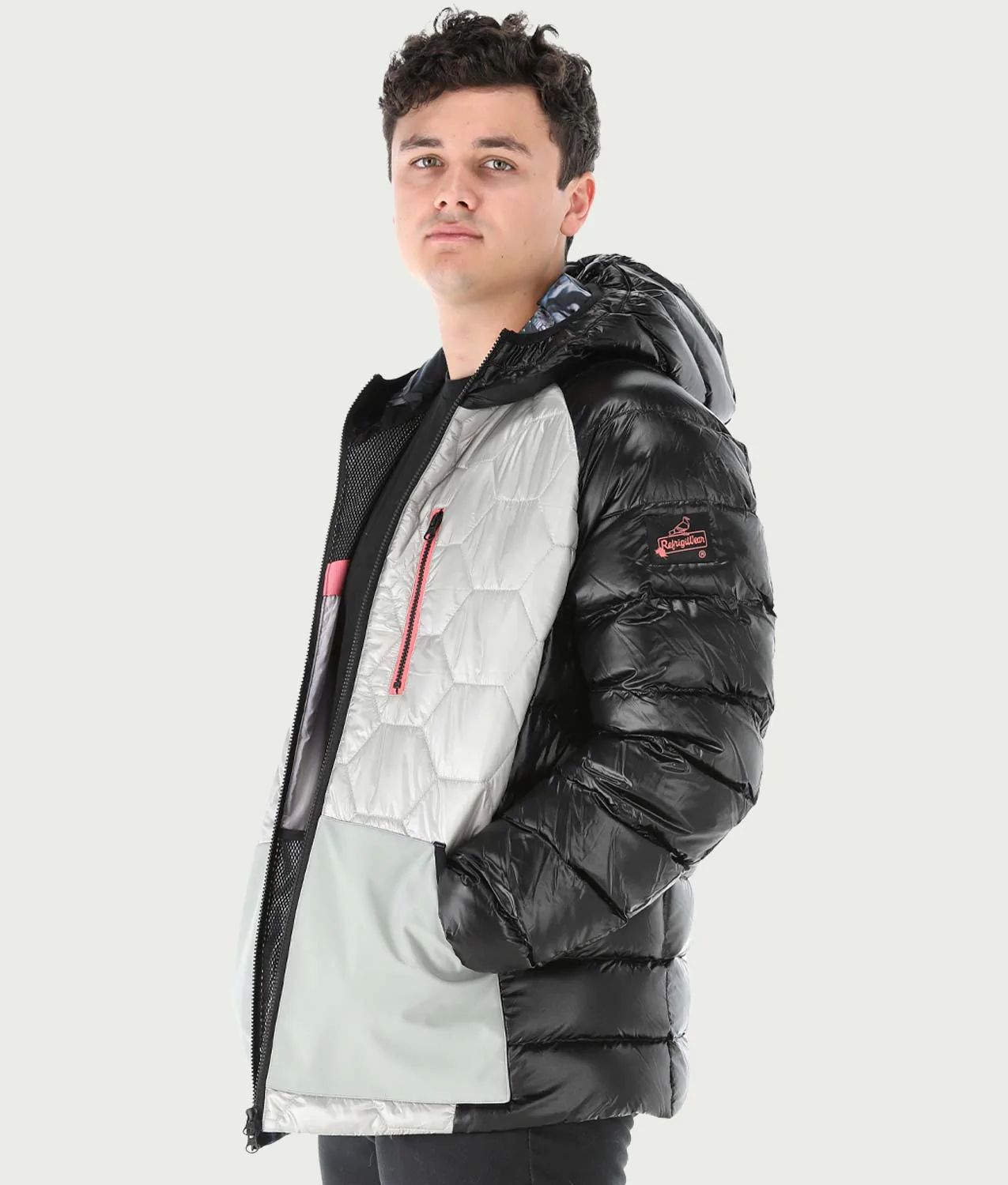 Refrigiwear Black Nylon Men Jacket