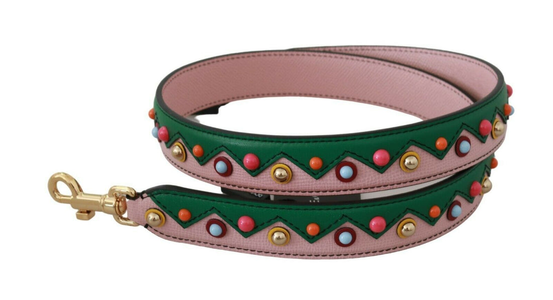 Dolce &amp; Gabbana Elegant Multicolor Leather Shoulder Strap