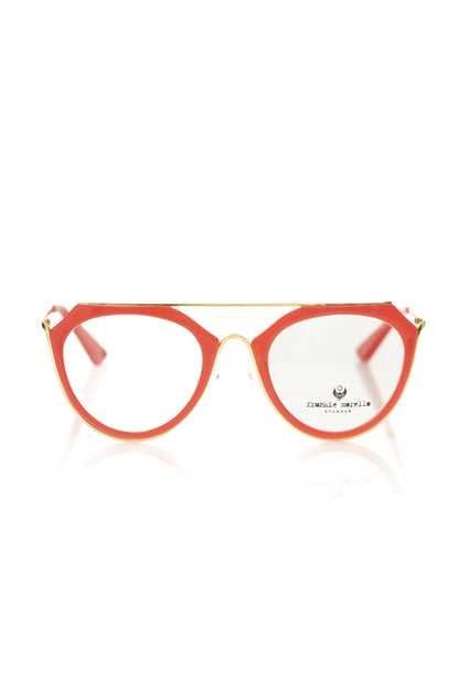 Frankie Morello Red Acetate Women Frame