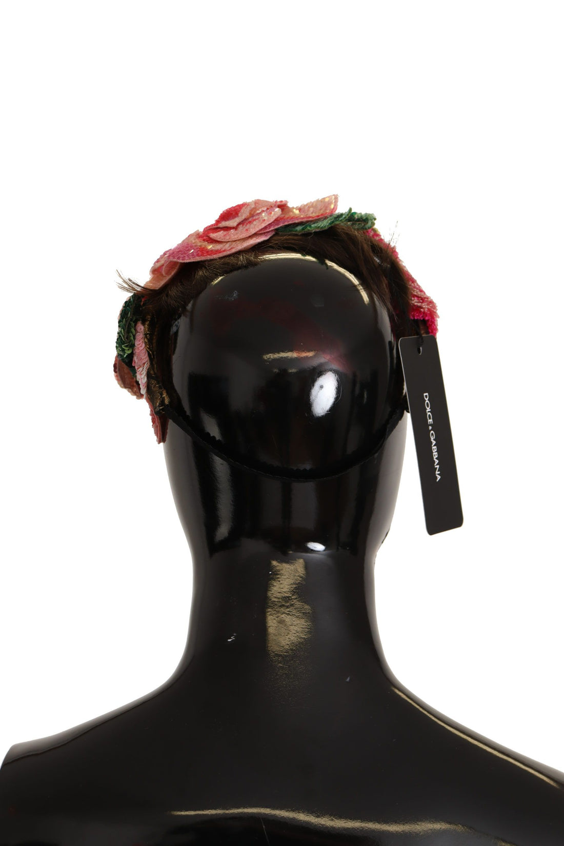 Dolce &amp; Gabbana Multicolored Sequined Diadem Headband