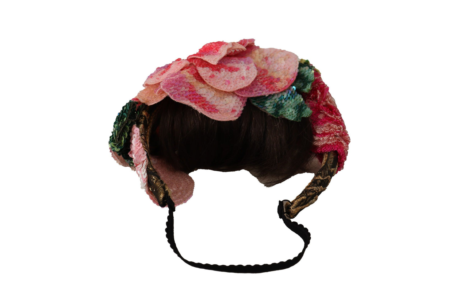 Dolce &amp; Gabbana Multicolored Sequined Diadem Headband