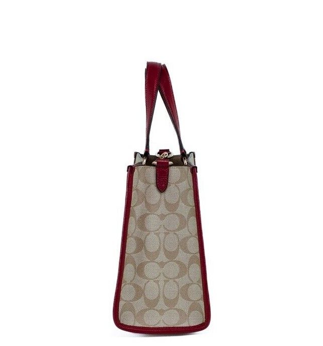 COACH Dempsey Medium Lunar New Year Rabbit Signature Carryall Tote Bag