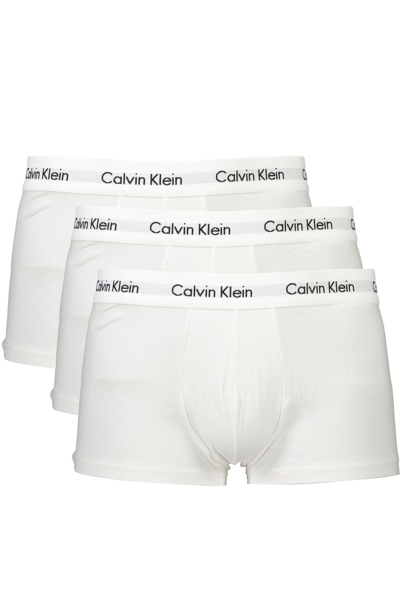 Calvin Klein White Cotton Men Trunk