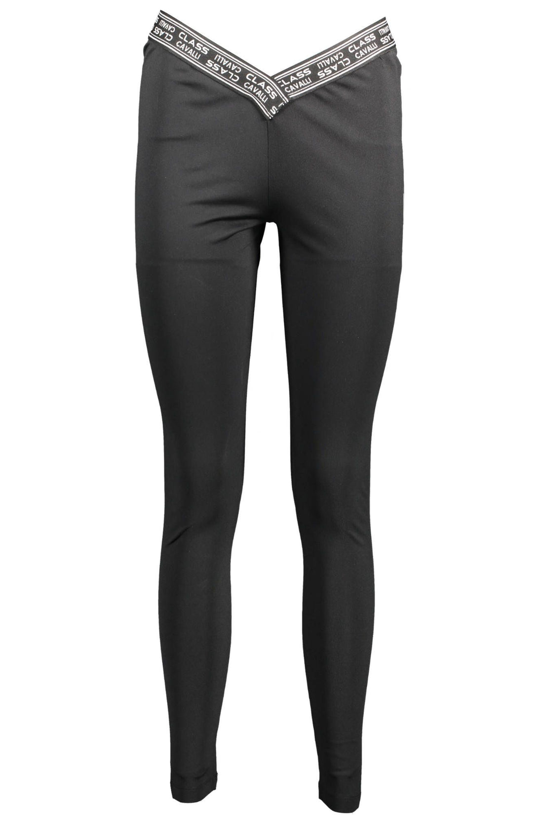 Cavalli Class Chic Contrast Detail Elasticated Leggings