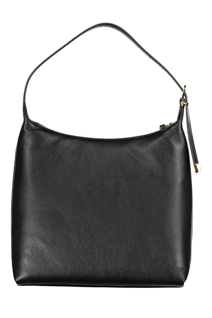 Coccinelle Elegant Black Leather Shoulder Bag