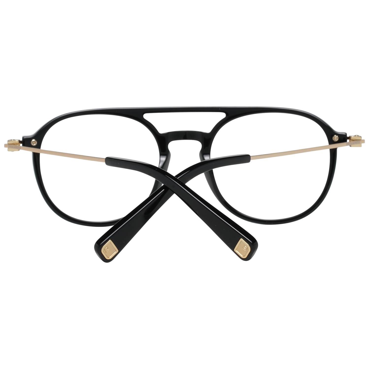 Dsquared² Sleek Black Full-Rim Designer Eyewear