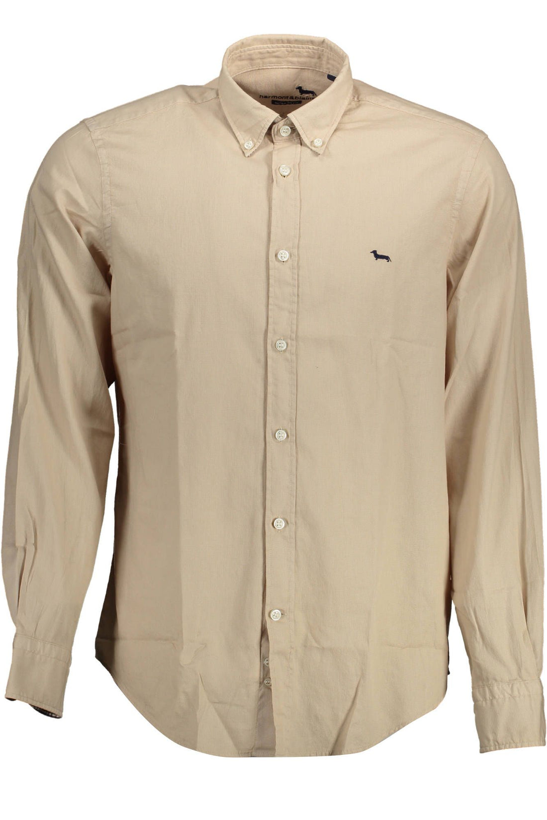 Harmont &amp; Blaine Beige Cotton Men Shirt