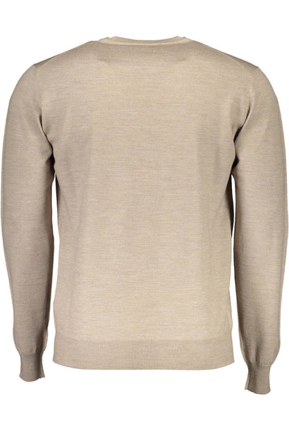 Harmont &amp; Blaine Beige Wool Mens Sweater