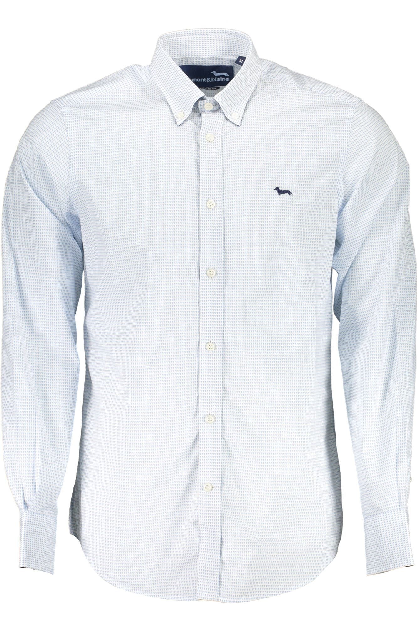 Harmont &amp; Blaine Elegant White Cotton Long Sleeve Shirt