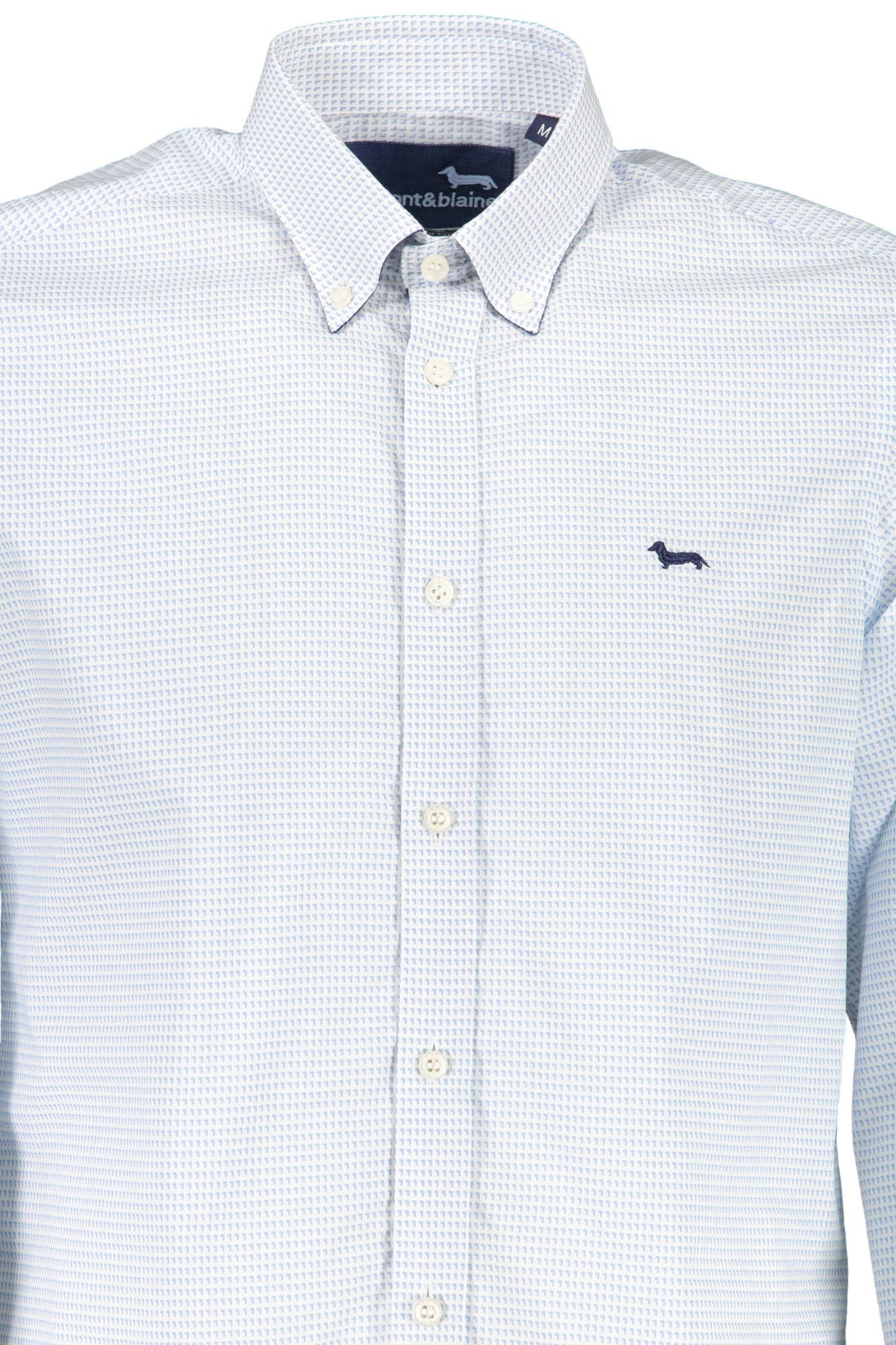 Harmont &amp; Blaine Elegant White Cotton Long Sleeve Shirt