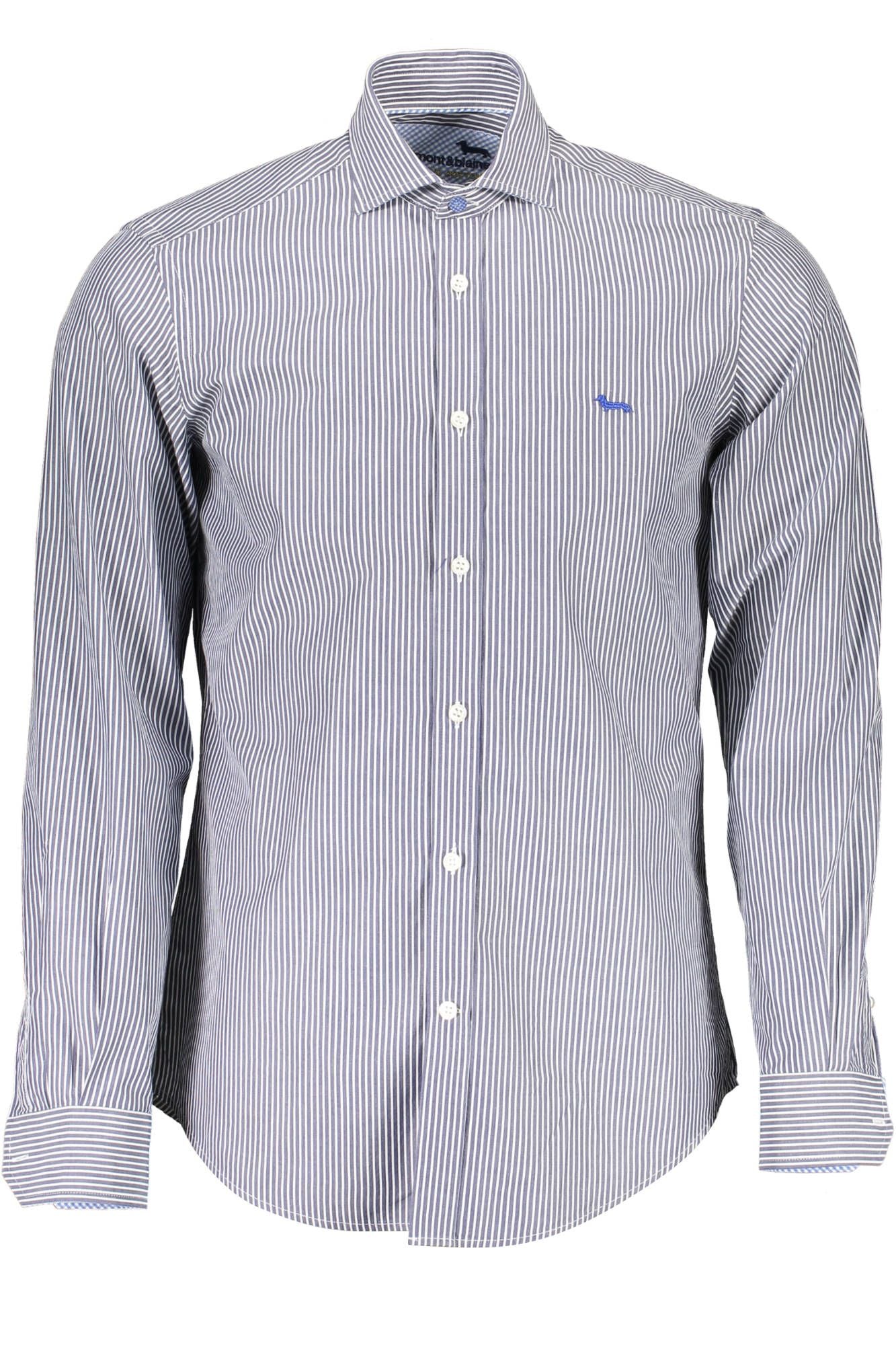 Harmont &amp; Blaine Blue Cotton Men Shirt