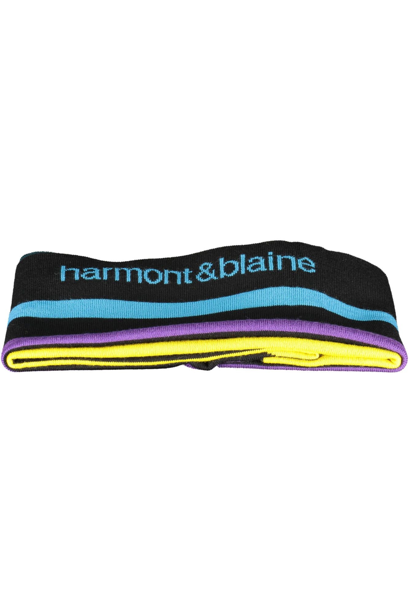 Harmont &amp; Blaine Black Wool Men Scarf