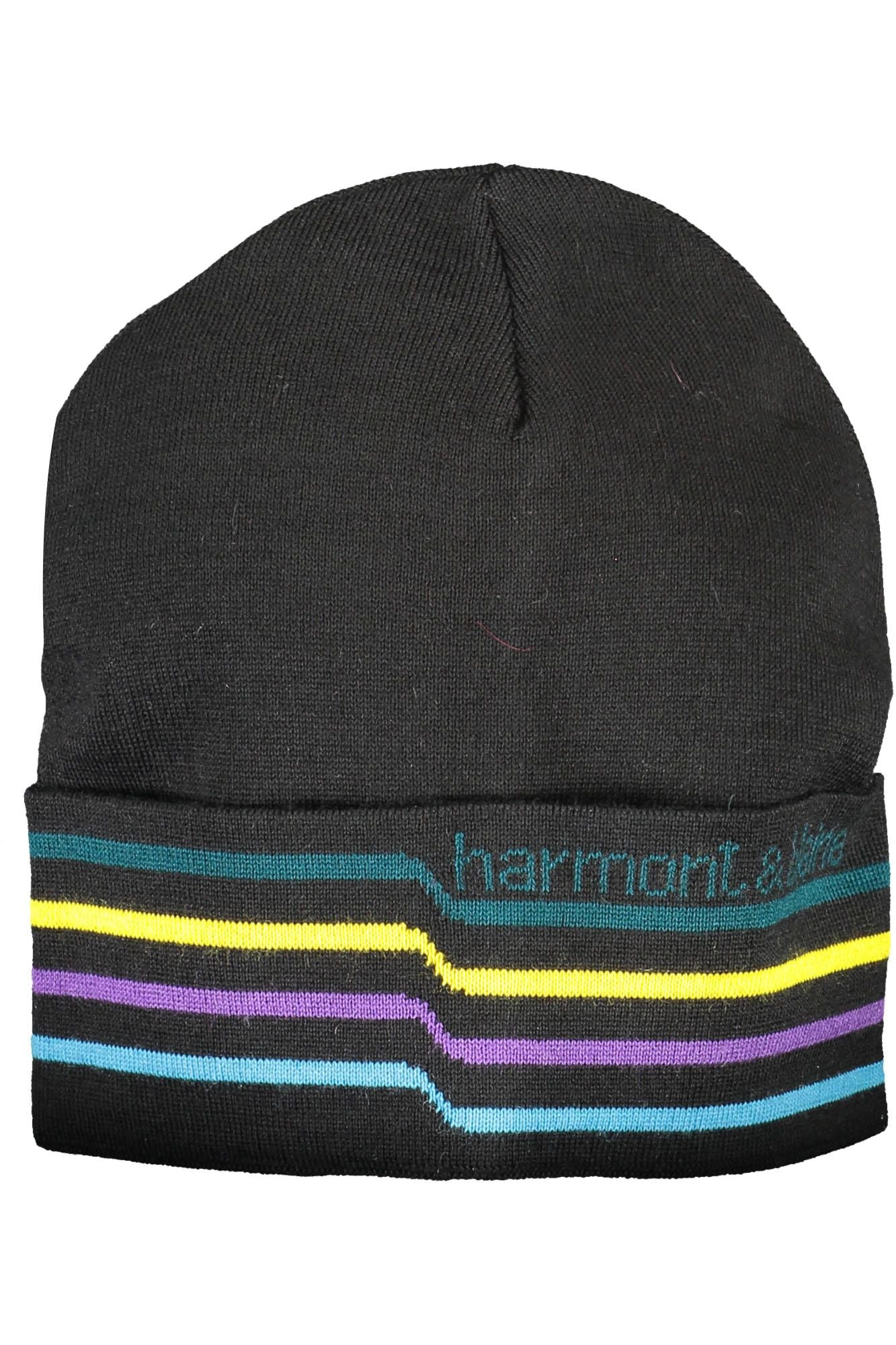 Harmont &amp; Blaine Black Wool Men Cap