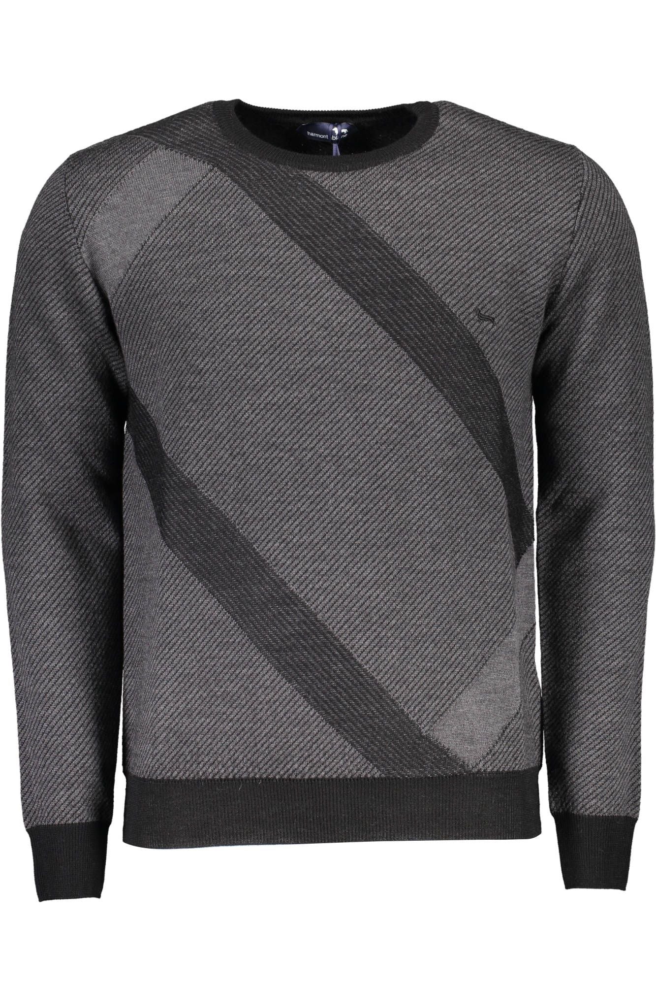 Harmont &amp; Blaine Gray Wool Men Sweater