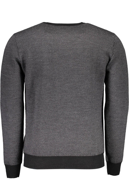 Harmont &amp; Blaine Gray Wool Men Sweater