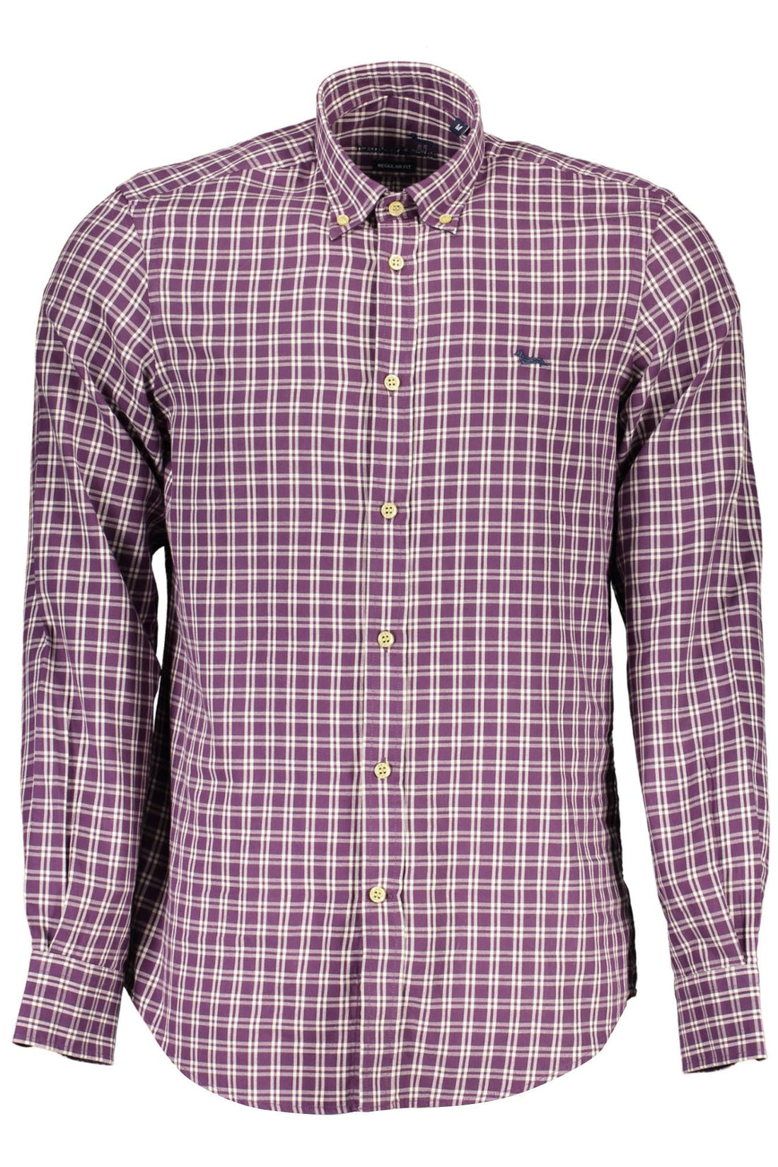 Harmont &amp; Blaine Purple Cotton Men Shirt