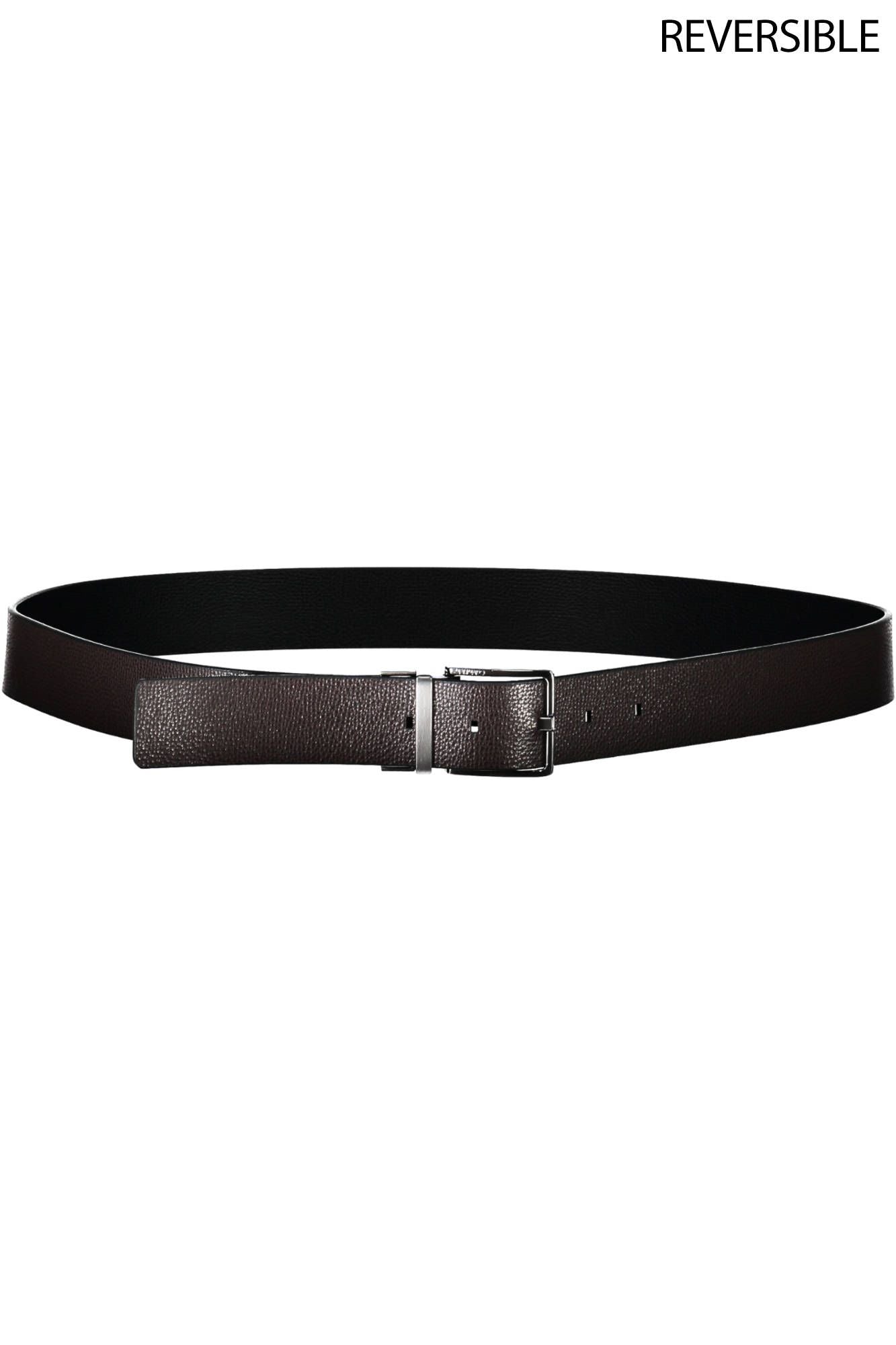 Calvin Klein Black Leather Men Belt