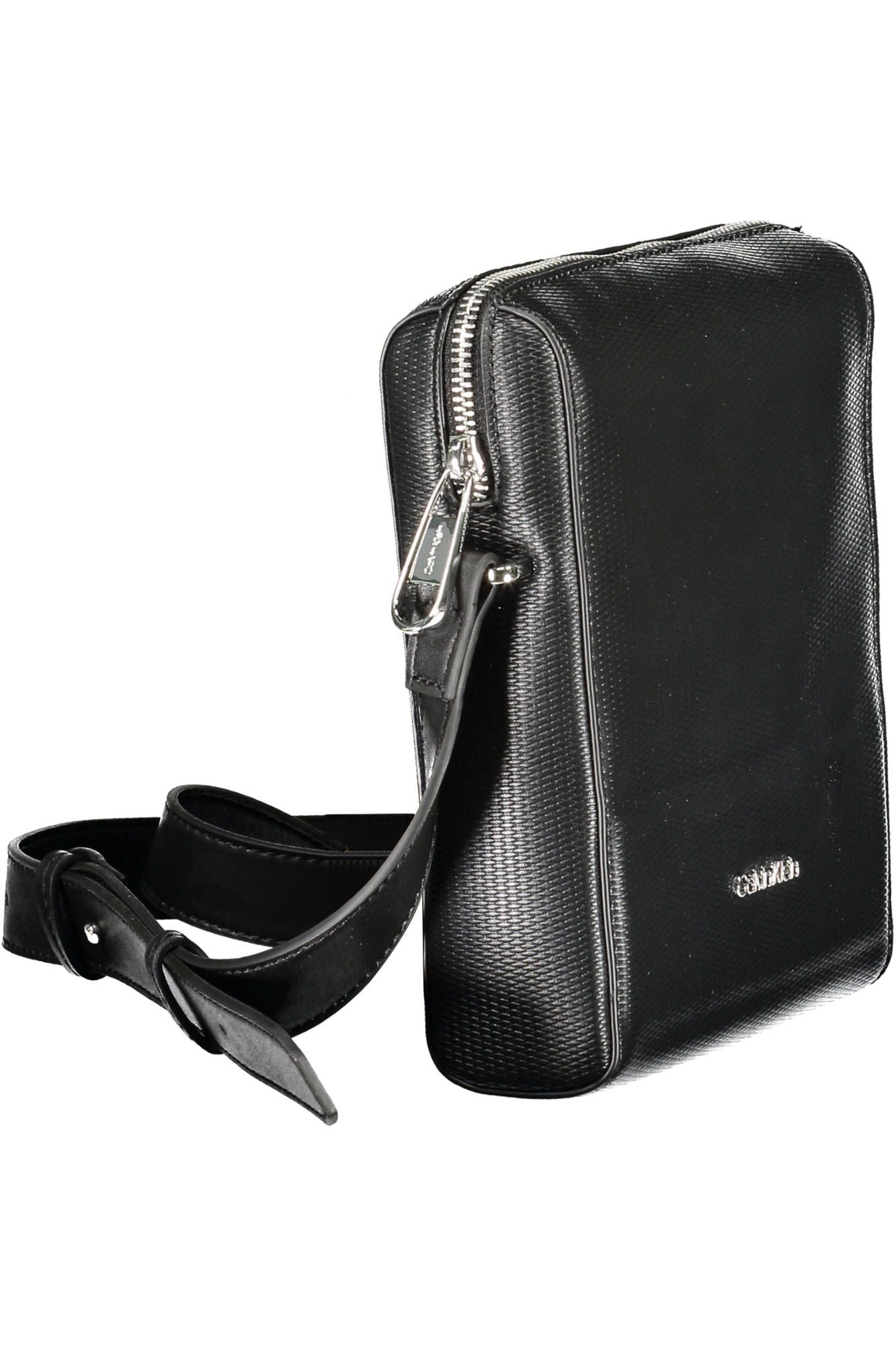 Calvin Klein Black Polyester Men Shoulder Bag