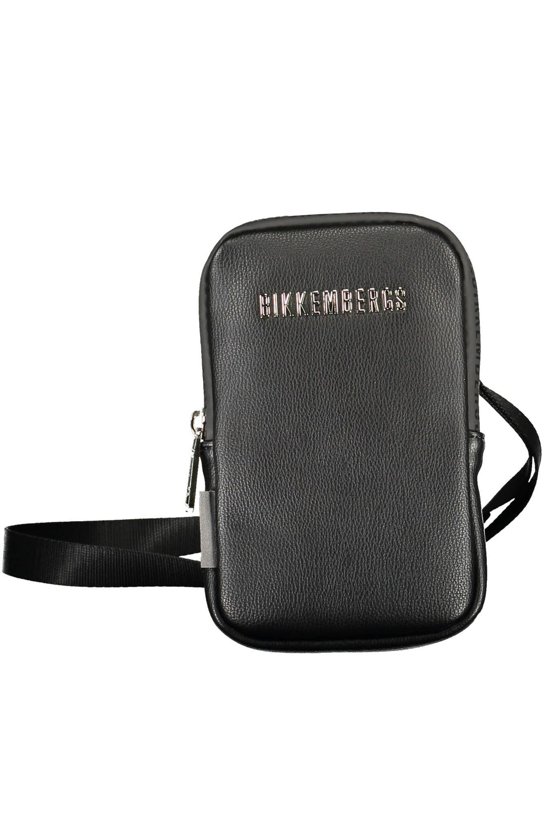 Bikkembergs Sleek Black Polyethylene Shoulder Bag