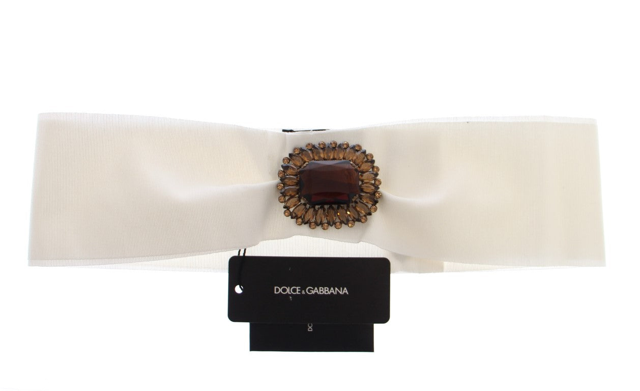 Dolce &amp; Gabbana Embellished Snap Button Waist Belt