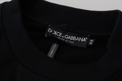 Dolce &amp; Gabbana Elegant Crewneck Cotton Blend Sweater