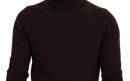 Dolce &amp; Gabbana Elegant Turtleneck Wool Pullover Sweater