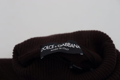 Dolce &amp; Gabbana Elegant Turtleneck Wool Pullover Sweater