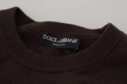 Dolce &amp; Gabbana Elegant Cashmere Crew Neck Sweater