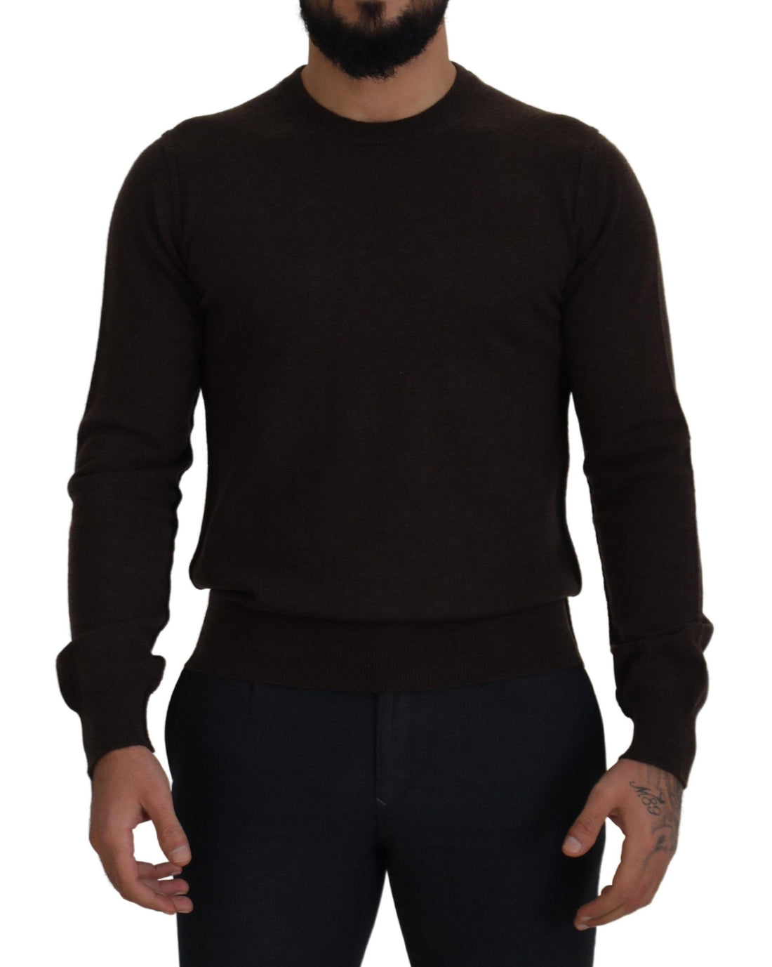 Dolce &amp; Gabbana Elegant Cashmere Crew Neck Sweater