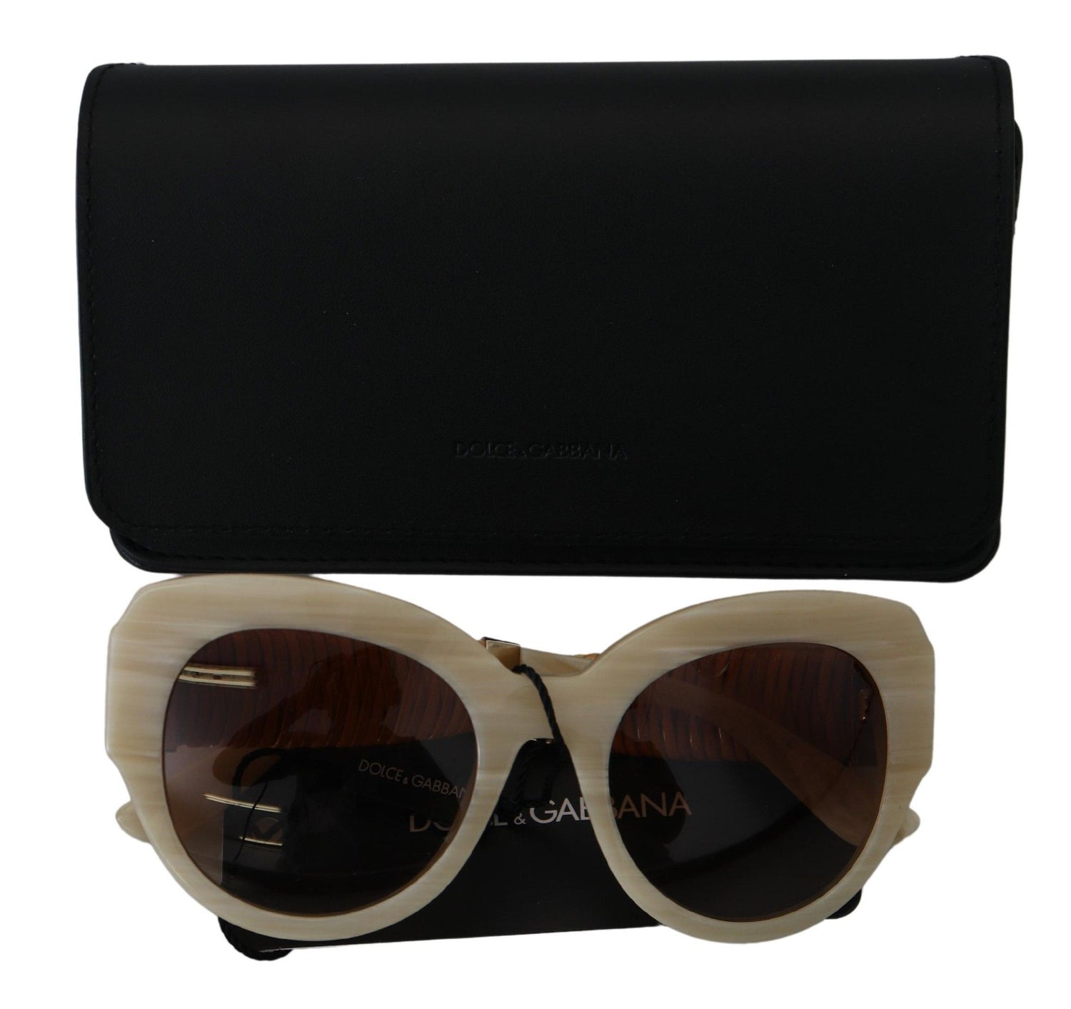 Dolce &amp; Gabbana Beige Chic Acetate Women&