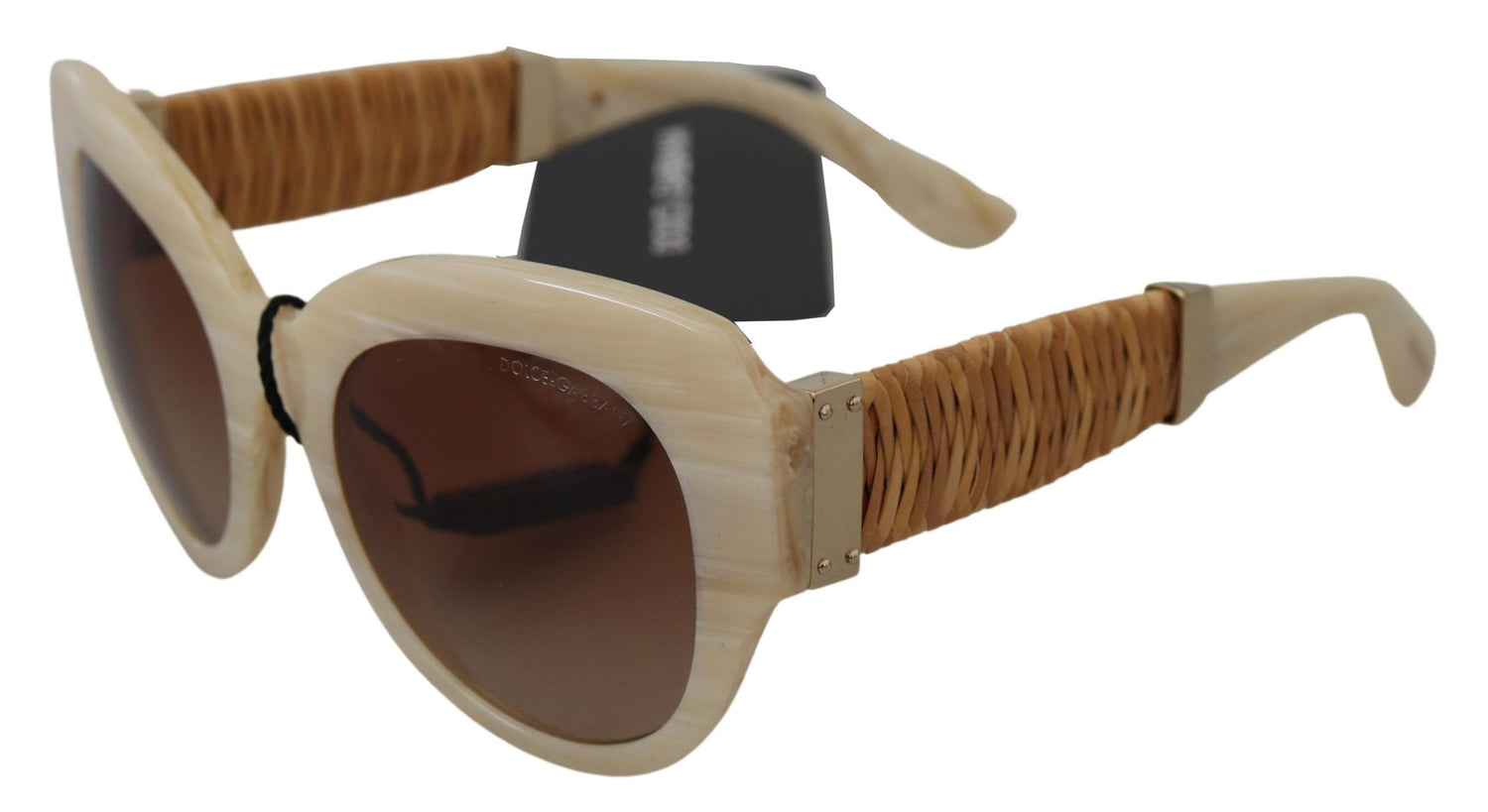 Dolce &amp; Gabbana Beige Chic Acetate Women&