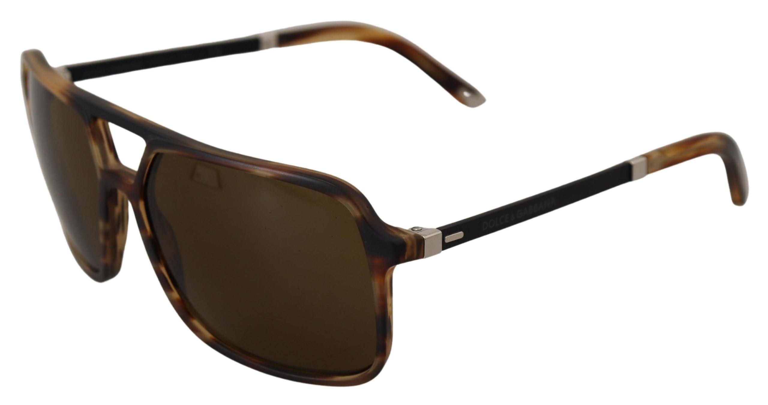 Dolce &amp; Gabbana Chic Basalto Collection Brown Sunglasses