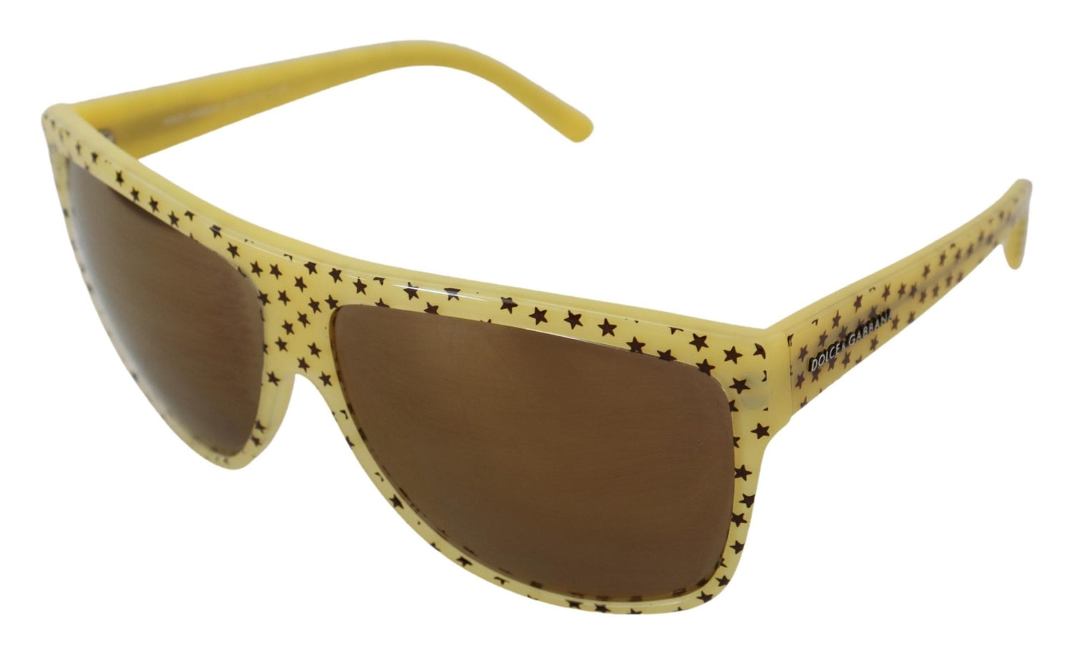 Dolce &amp; Gabbana Stellar Chic Square Sunglasses in Yellow