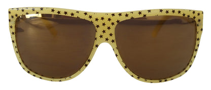 Dolce &amp; Gabbana Stellar Chic Square Sunglasses in Yellow