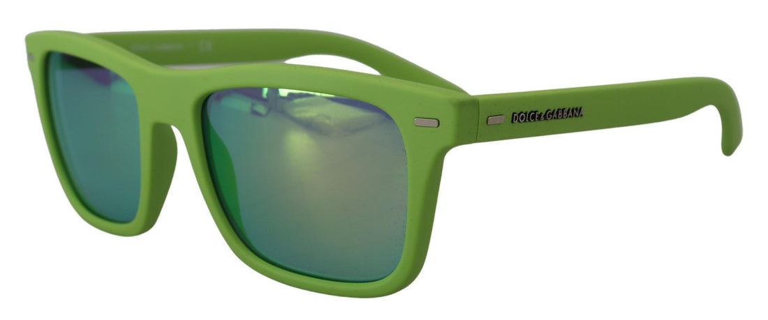 Dolce &amp; Gabbana Acid Green Chic Full Rim Sunglasses