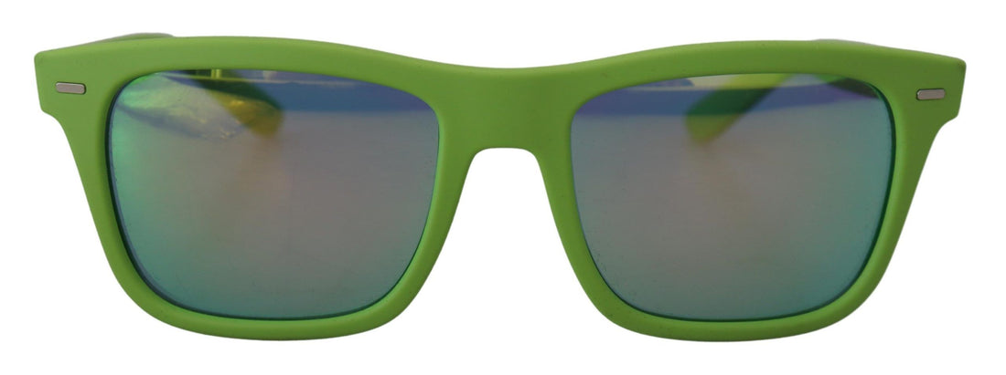 Dolce &amp; Gabbana Acid Green Chic Full Rim Sunglasses