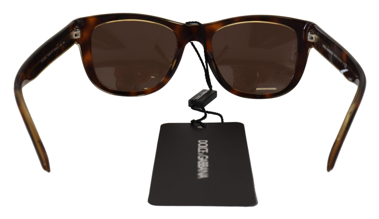 Dolce &amp; Gabbana Chic Unisex Brown Acetate Sunglasses