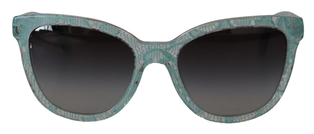 Dolce &amp; Gabbana Elegant Sicilian Lace Designer Sunglasses