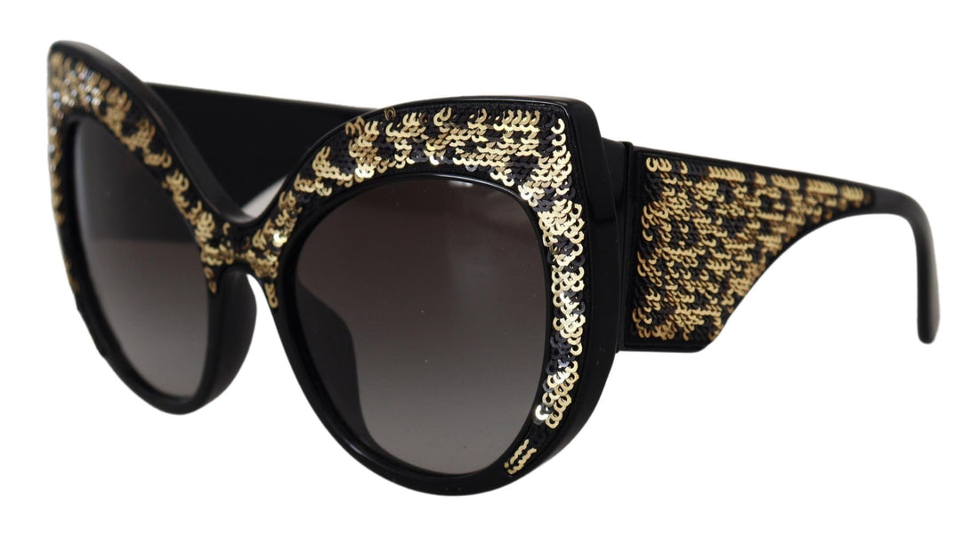 Dolce &amp; Gabbana Butterfly Polarized Sequin Sunglasses